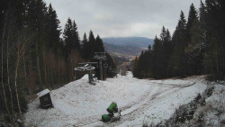 Výstupní stanice lanové dráhy