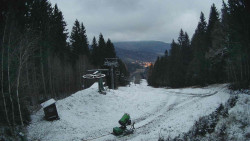 Výstupní stanice lanové dráhy