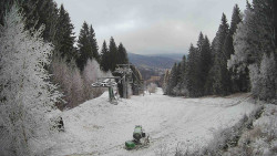 Výstupní stanice lanové dráhy