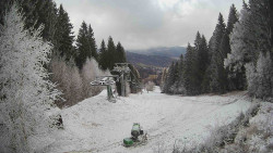 Výstupní stanice lanové dráhy