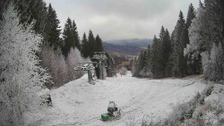 Výstupní stanice lanové dráhy