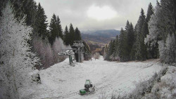 Výstupní stanice lanové dráhy