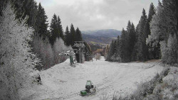 Výstupní stanice lanové dráhy