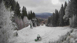 Výstupní stanice lanové dráhy