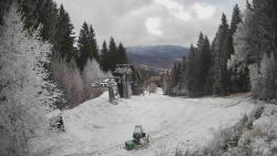 Výstupní stanice lanové dráhy