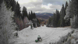 Výstupní stanice lanové dráhy