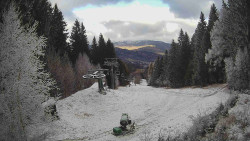 Výstupní stanice lanové dráhy