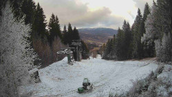 Výstupní stanice lanové dráhy