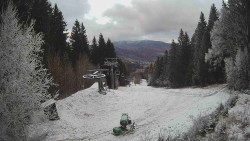 Výstupní stanice lanové dráhy