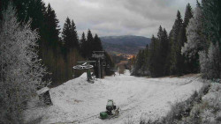 Výstupní stanice lanové dráhy