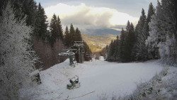 Výstupní stanice lanové dráhy