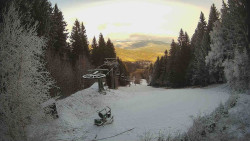 Výstupní stanice lanové dráhy