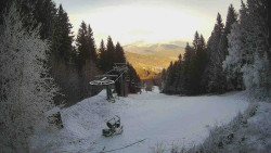 Výstupní stanice lanové dráhy