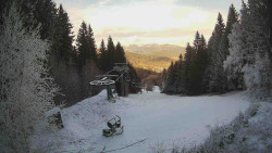 Výstupní stanice lanové dráhy