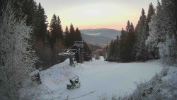 Výstupní stanice lanové dráhy