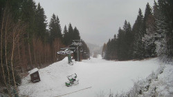 Výstupní stanice lanové dráhy