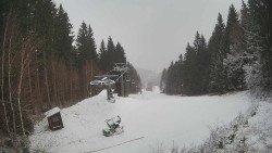 Výstupní stanice lanové dráhy