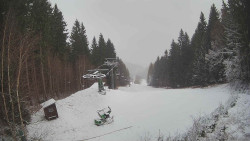 Výstupní stanice lanové dráhy