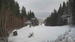 Výstupní stanice lanové dráhy