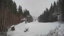 Výstupní stanice lanové dráhy