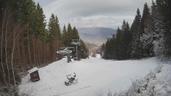 Výstupní stanice lanové dráhy