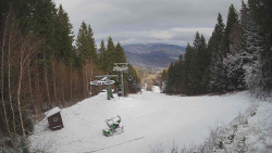 Výstupní stanice lanové dráhy