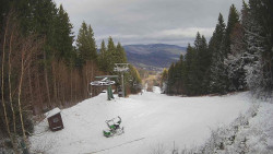 Výstupní stanice lanové dráhy