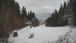 Výstupní stanice lanové dráhy