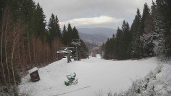 Výstupní stanice lanové dráhy