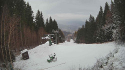 Výstupní stanice lanové dráhy