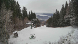 Výstupní stanice lanové dráhy