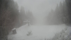 Výstupní stanice lanové dráhy