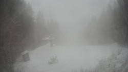 Výstupní stanice lanové dráhy