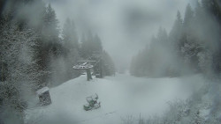 Výstupní stanice lanové dráhy