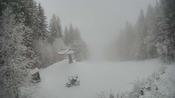 Výstupní stanice lanové dráhy