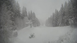 Výstupní stanice lanové dráhy