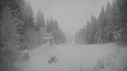 Výstupní stanice lanové dráhy