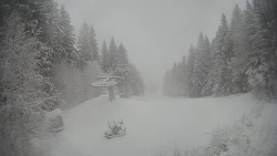 Výstupní stanice lanové dráhy