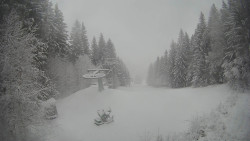 Výstupní stanice lanové dráhy