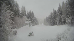 Výstupní stanice lanové dráhy