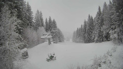 Výstupní stanice lanové dráhy