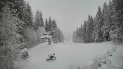 Výstupní stanice lanové dráhy