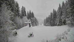 Výstupní stanice lanové dráhy