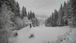 Výstupní stanice lanové dráhy