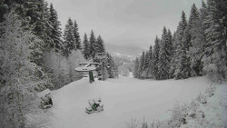 Výstupní stanice lanové dráhy