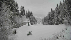 Výstupní stanice lanové dráhy