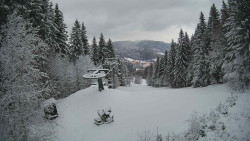 Výstupní stanice lanové dráhy