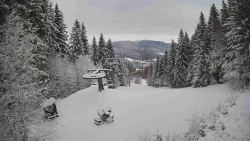 Výstupní stanice lanové dráhy