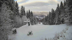 Výstupní stanice lanové dráhy