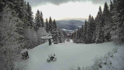 Výstupní stanice lanové dráhy